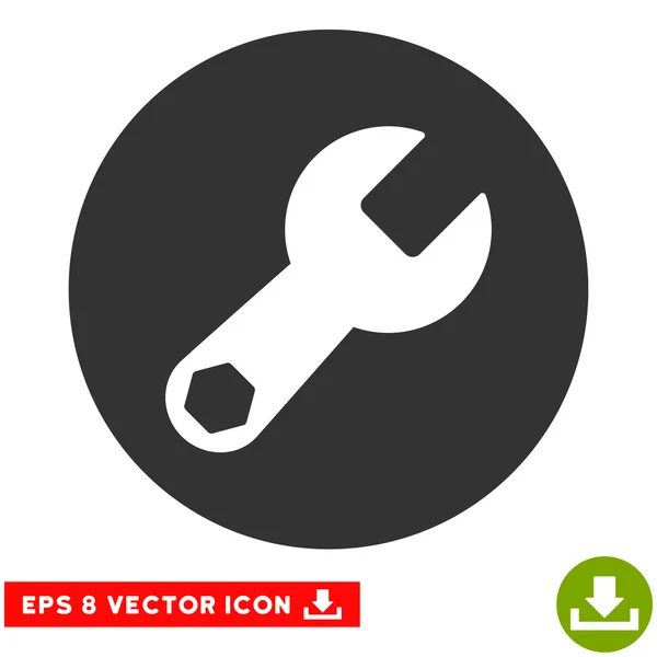 Wrench Vector Eps Icon — Stock Vector