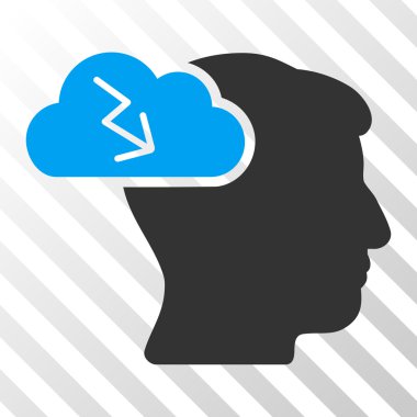 Beyin fırtınası vektör simgesi
