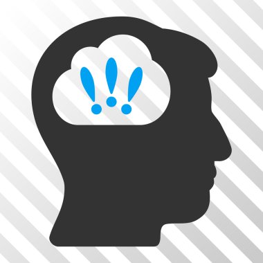 Sorun beyin fırtınası vektör simgesi