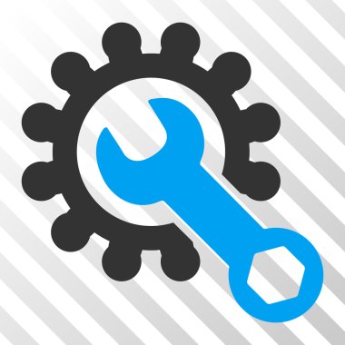 Hizmet araçları vektör simgesi