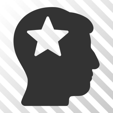 Yıldız baş vektör simgesi