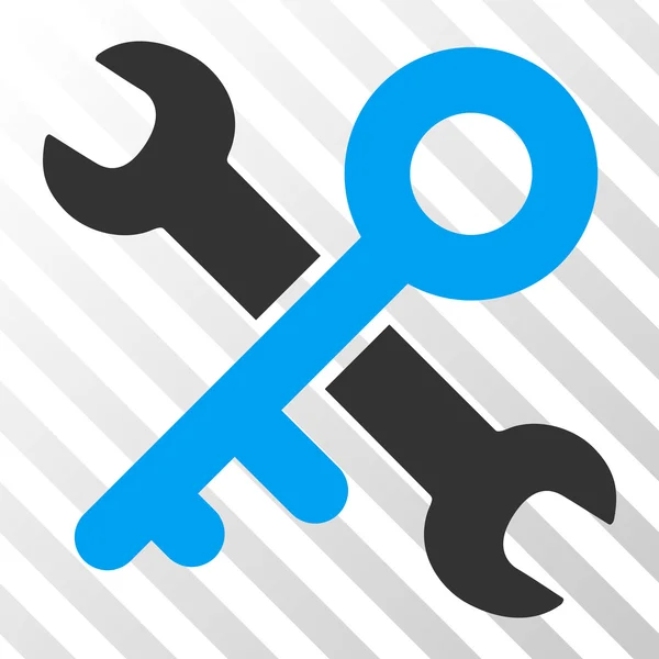 Schlüsselwerkzeuge Vektor-Symbol — Stockvektor