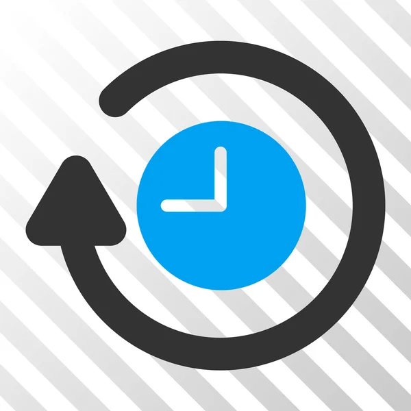 Repetir relógio vetor ícone — Vetor de Stock