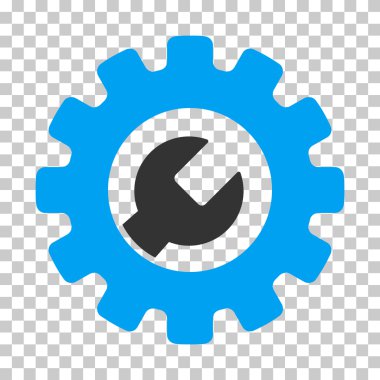 Hizmet araçları vektör simgesi