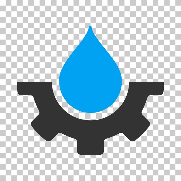 Wasserdienst-Vektor-Symbol — Stockvektor