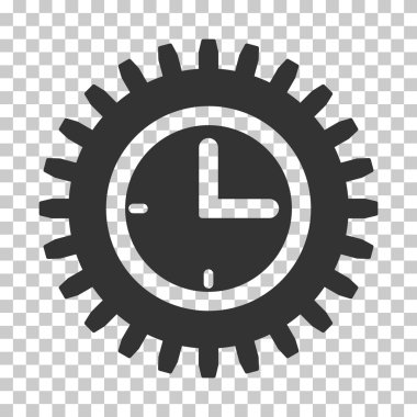 Zaman seçenekleri vektör simgesi