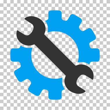 Hizmet araçları vektör simgesi