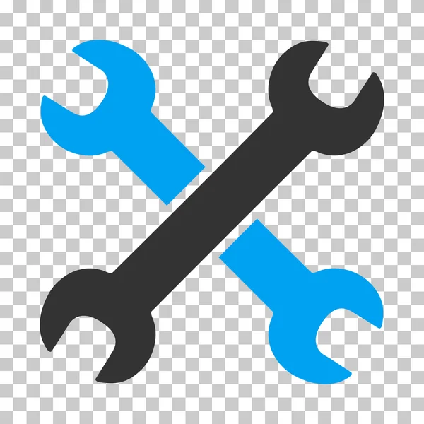 Schraubenschlüssel Vektorsymbol — Stockvektor