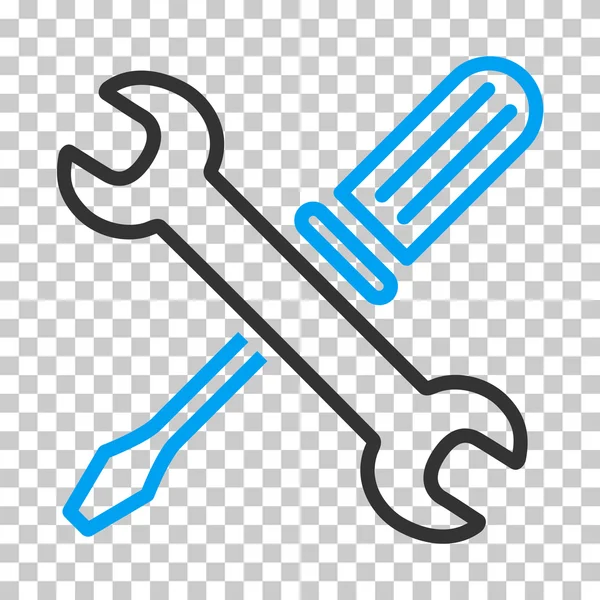Tuning Tools Vector Icon — Stockvector