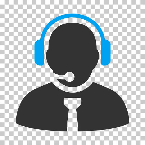 Support Manager Vector Icon — Stock Vector