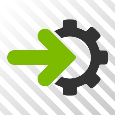 Dişli Tümleştirme vektör simgesi