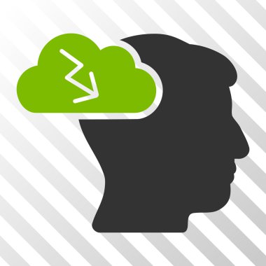 Beyin fırtınası vektör simgesi
