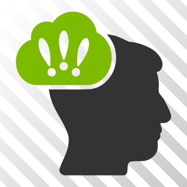 Sorun beyin fırtınası vektör simgesi