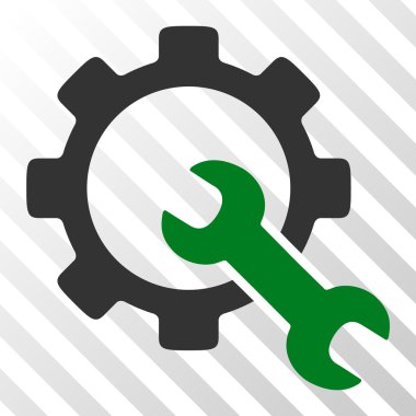 Hizmet araçları vektör simgesi