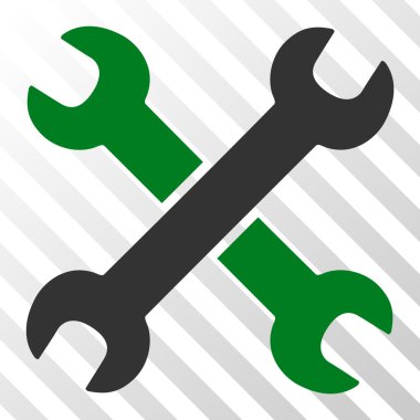 İngiliz anahtarları vektör simgesi