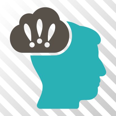 Sorun beyin fırtınası vektör simgesi