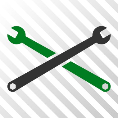 İngiliz anahtarları vektör simgesi