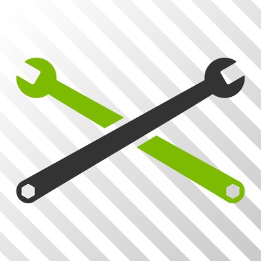 İngiliz anahtarları vektör simgesi