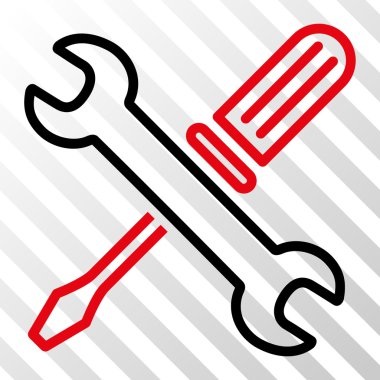 Ayarlama araçları vektör simgesi