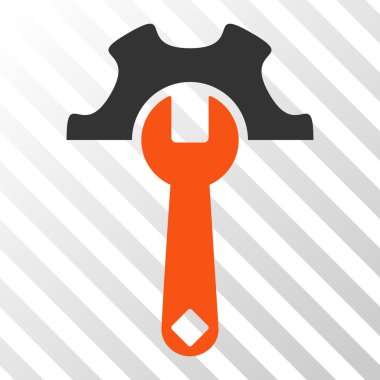 Hizmet araçları vektör simgesi