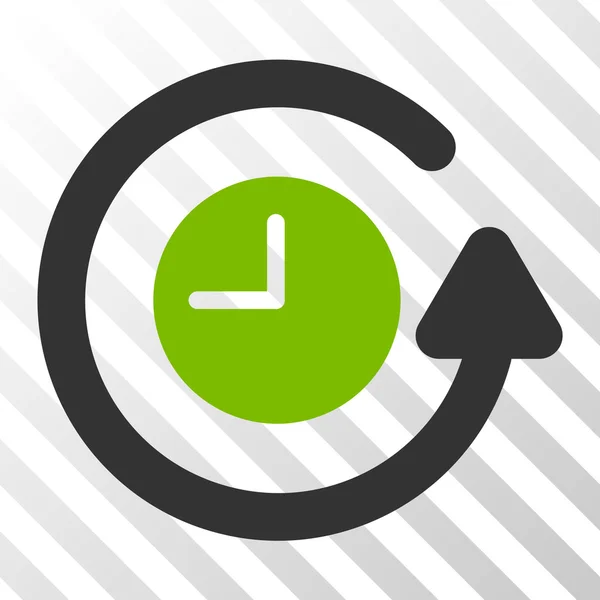 Restore Clock Vector Icon — Stock Vector