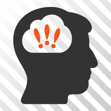 Sorun beyin fırtınası vektör simgesi