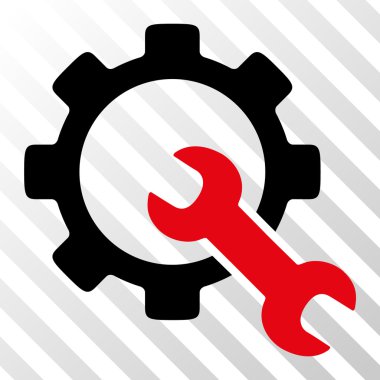 Hizmet araçları vektör simgesi