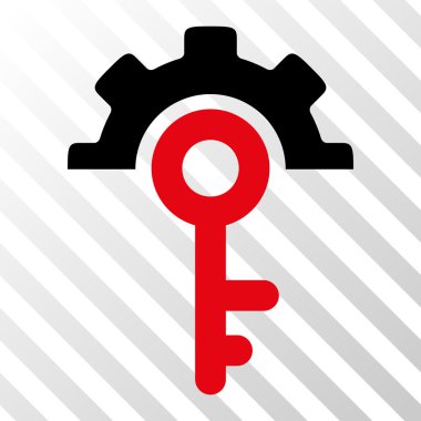 Anahtar seçenekleri vektör simgesi