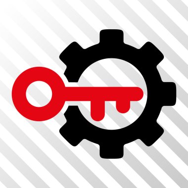 Anahtar seçenekleri vektör simgesi