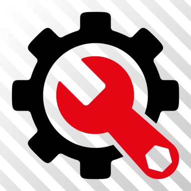 Hizmet araçları vektör simgesi