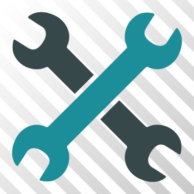 İngiliz anahtarları vektör simgesi