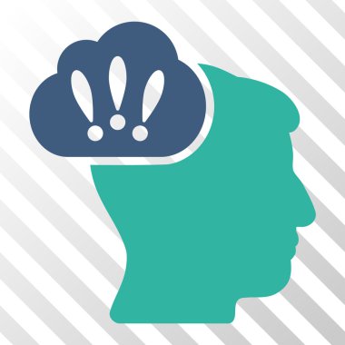 Sorun beyin fırtınası vektör simgesi