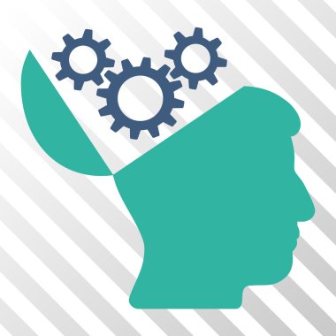 Açık fikirli Gears vektör simgesi