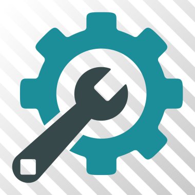 Hizmet araçları vektör simgesi