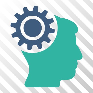 beyin vitesi vektör simgesi