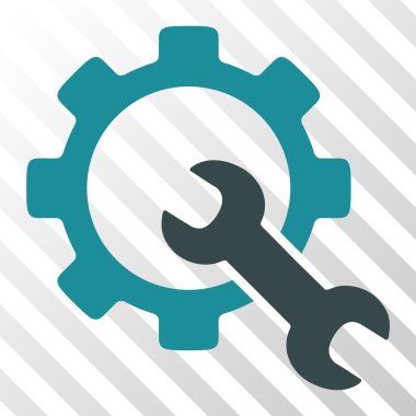 Hizmet araçları vektör simgesi