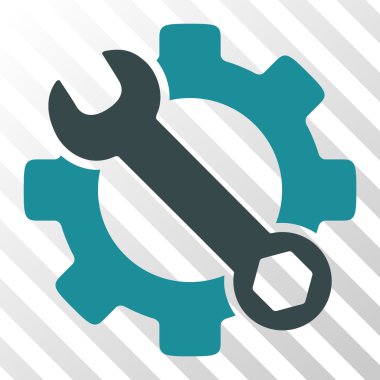 Hizmet araçları vektör simgesi