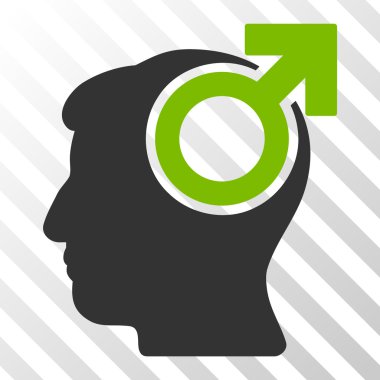 Akıl kudret vektör simgesi