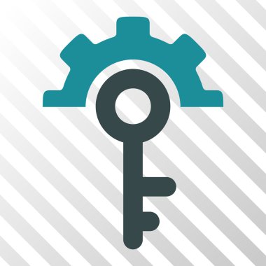 Anahtar seçenekleri vektör simgesi