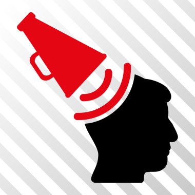 Propaganda megafon vektör simgesi