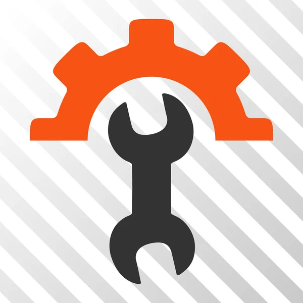 Service Tools Vektor-Symbol — Stockvektor