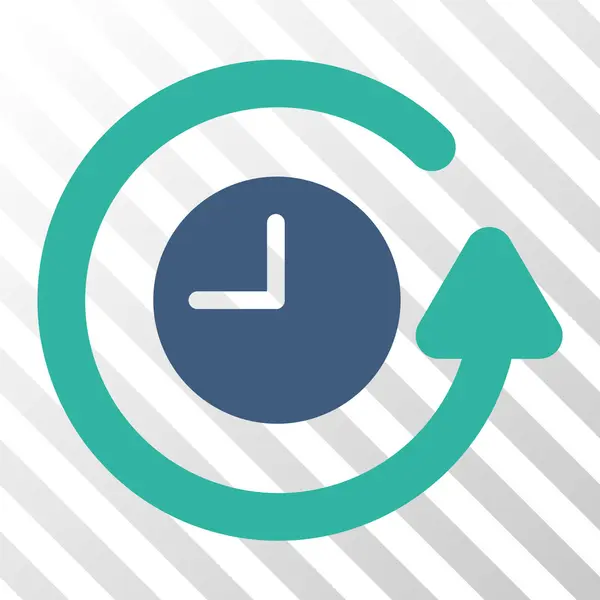 Restore Clock Vector Icon — Stock Vector