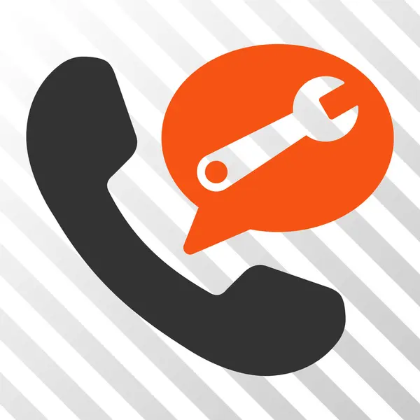 Phone Service Message Vector Icon — Stock Vector