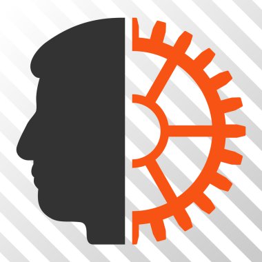 Android kafa vektör simgesi