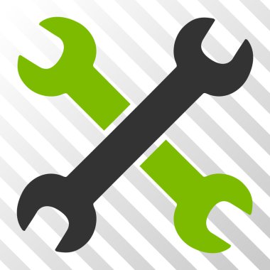 İngiliz anahtarları vektör simgesi