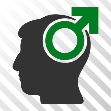 Akıl kudret vektör simgesi