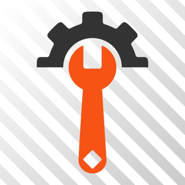 Hizmet araçları vektör simgesi