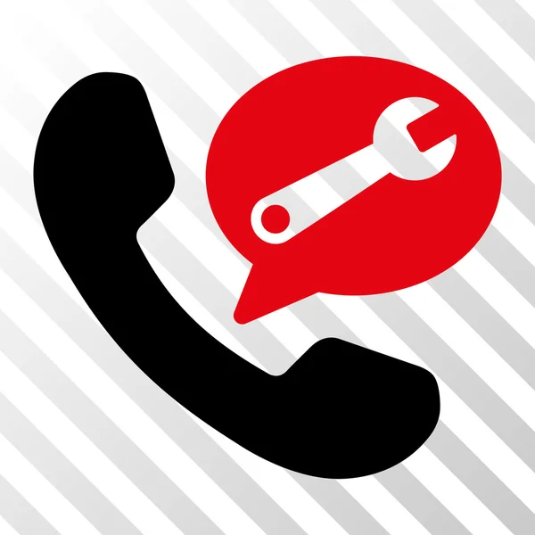 Ikona telefonu usługi wiadomości wektor — Wektor stockowy