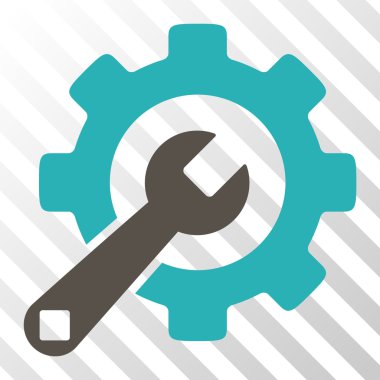 Hizmet araçları vektör simgesi