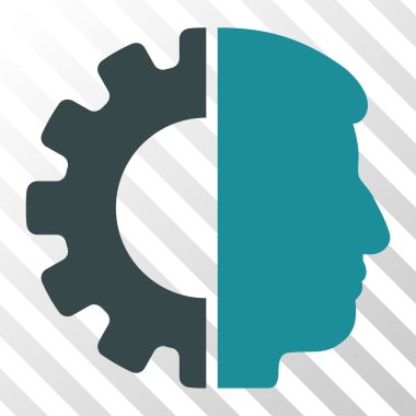 Android kafa vektör simgesi